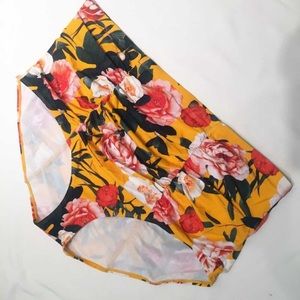 Torrid Size 2 Floral Bikini Bottoms
